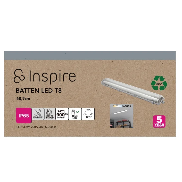 CH-87928046-LUM Réglette LED T8 L.68,9 cm,4000K IP65, INSPIRE_3