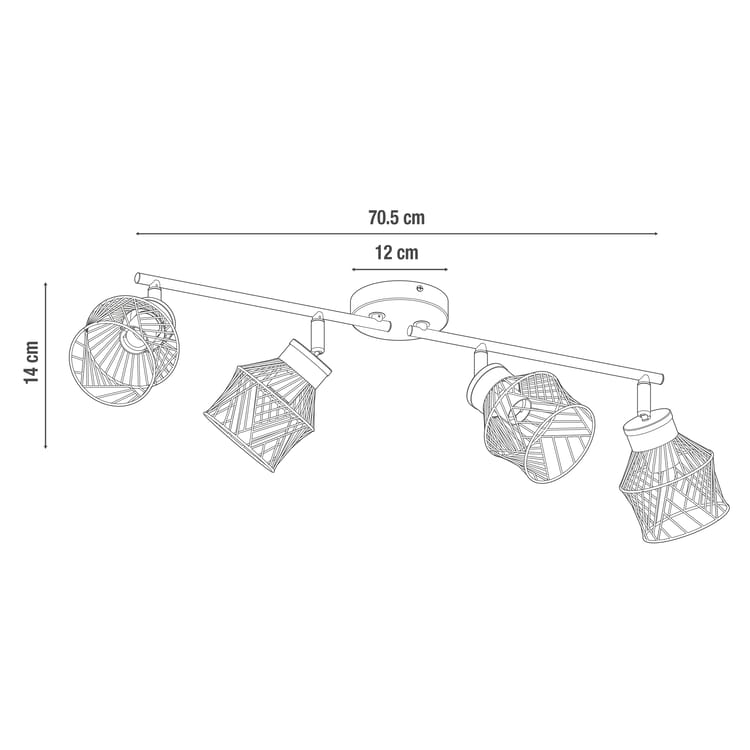 CH-84375918-LUM Rampe 4 spots, nature, acier e27, INSPIRE Kanel_3