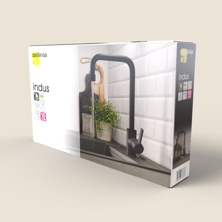 CH-90171013-SAN Mitigeur de cuisine noir mat, Indus, DELINIA_6