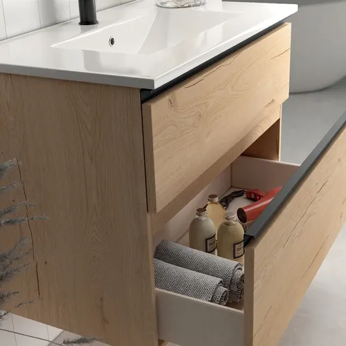 CNB389RT_CB0902CB Meuble de salle de bain black Inglet 2 tiroirs Roble Ostipo_4