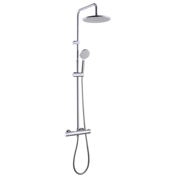 CH-87965630-SAN Colonne de douche thermostatique chrome Essential_2